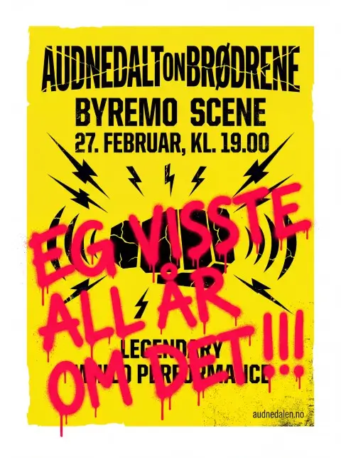 Eg visste allår om det