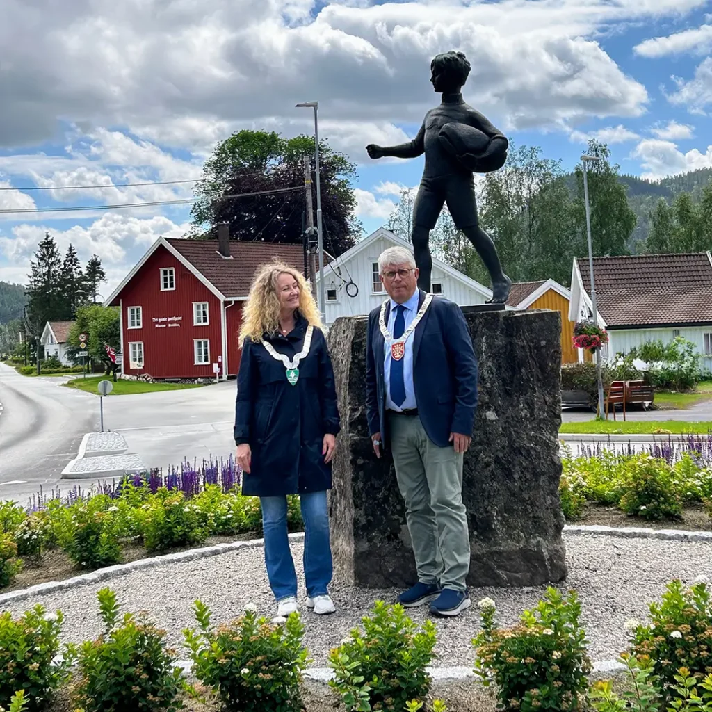 Barnevandrer, ordfører og fylkesordfører